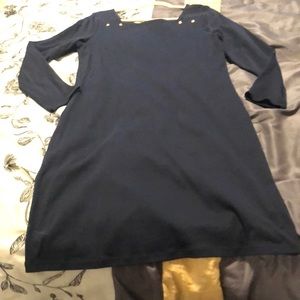 Ralph Lauren navy sheath dress